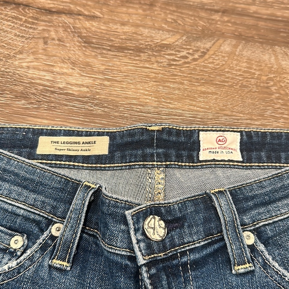Adriano Goldschmied Super Skinny Ankle Jeans - Size 26R - Picture 4 of 4